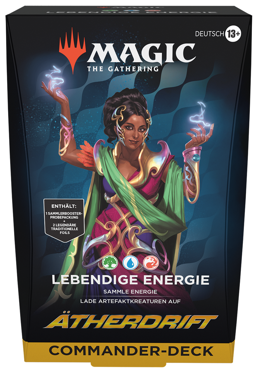 Ätherdrift - Commander-Deck Lebendige Energie - Deutsch
