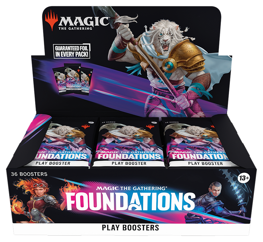 Foundations: Play Booster Display - Englisch
