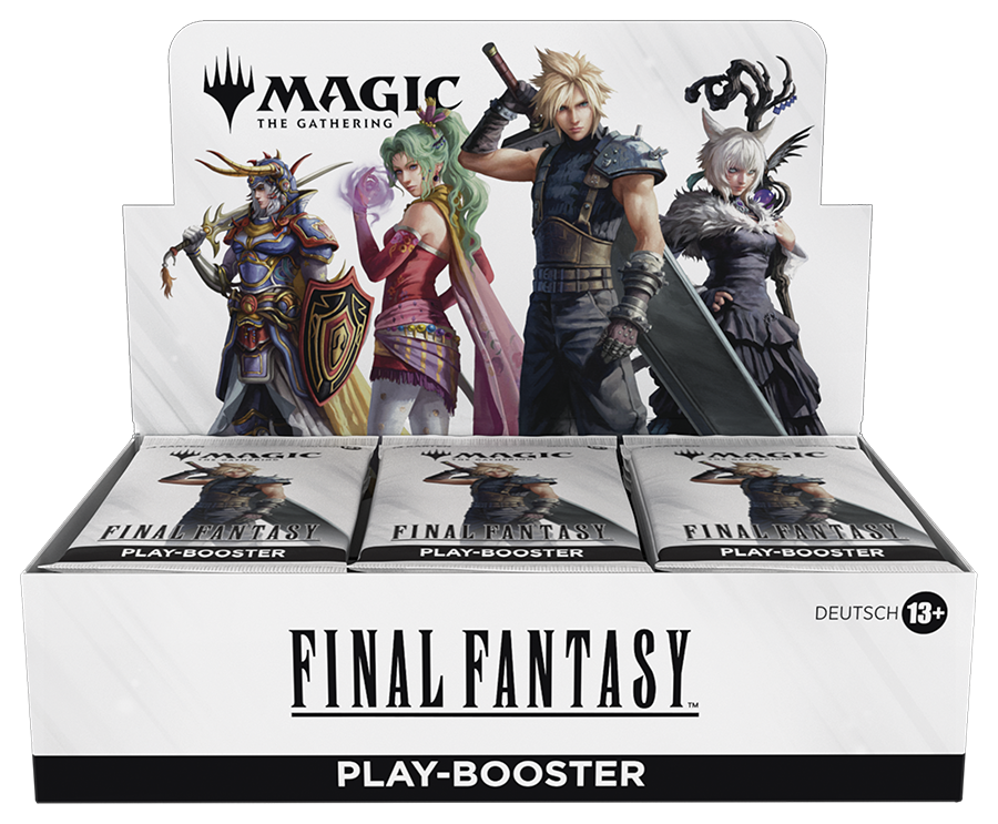 Final Fantasy Play Booster Display - Deutsch